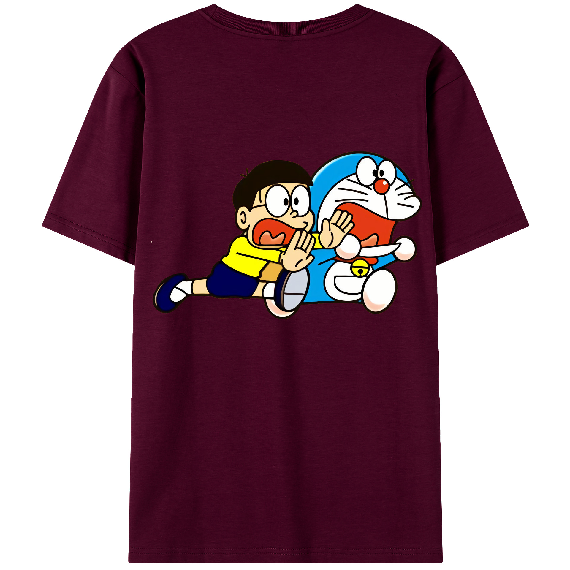 （画像用） ドラえもん Doraemon レディース半袖Tシャツ(バックプリント)